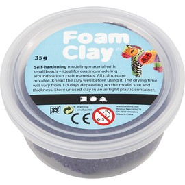 (Violet) - Foam Clay, Purple, 35 Gr