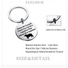 FEELMEM Capybara Keychain Animal Lover Gifts Always Be Yourself Unless