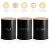 EHC Tea Sugar Coffee Canisters, Tea Sugar Coffee Containers Set
