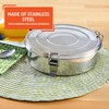 IMUSA 1.5Qt Stainless Steel Flan Mold with Lid, Round Baking