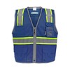 Global Glove FrogWear Enhanced Visibility Surveyors Safety Vest, Lightweight and