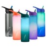 EcoVessel Wave Tritan Water Bottle 700ml, Lavender Fields