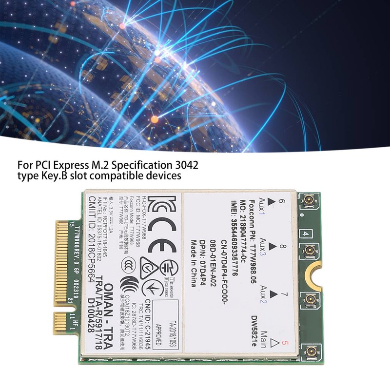 Wireless Net Card Support 3G 4G 5G Fast Transmission Speed