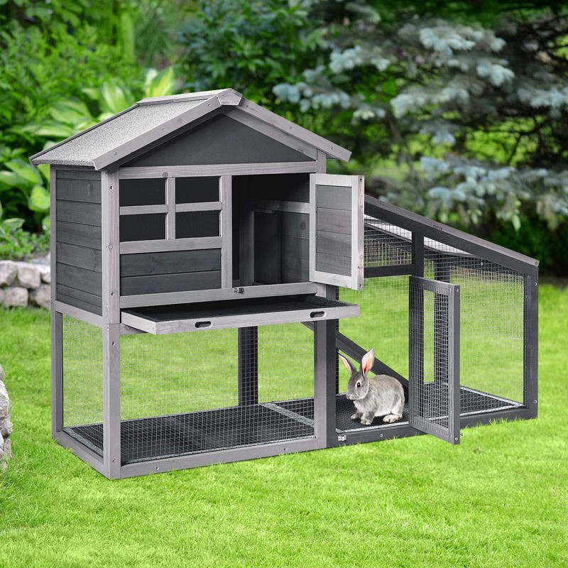PETSITE Chicken Coop Run, Rabbit Hutch Small Animal Houses &