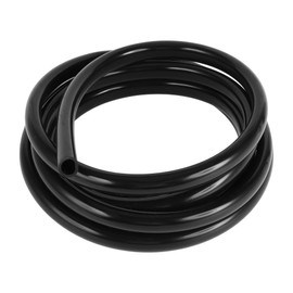 A ABSOPRO Silicone Vacuum Tubing Hose High Temperature 15FT 5/8" 16mm ID 2.5mm Thickness Automotive Vacuum Line Silicone Black 1pc