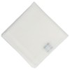 Orobianco 24406010 Handkerchief Men's Yarn-Dyed Handkerchief, Men's, White [C]