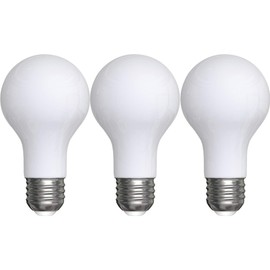 GE Lighting 31199 Frosted General Purpose Classic Shape A21 Daylight LED 13-Watt (100-Watt Replacement), 1520-Lumen Medium Base, 3-Pack, 3 Count