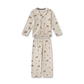 Sanetta Boys Pyjamas Beige | High Quality and Comfortable Cotton Pyjamas for Boys Pyjamas Set for Boys, beige
