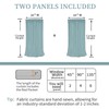BGment Short Curtains 36 Inch Length for Small Windows -