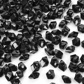 DomeStar Black Fake ice Black Fake ice Cubes Black Fake Diamonds