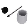 2sets Toilet Bowl Cleaner Brush Lockable Thread Convenient Practical Efficient
