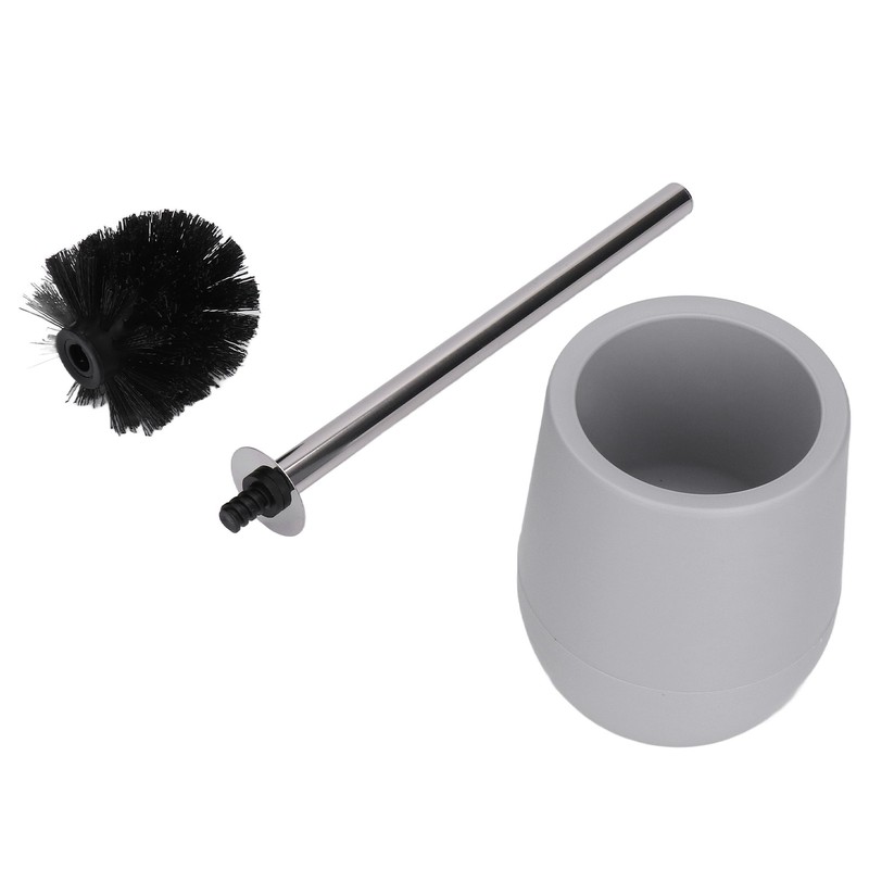 2sets Toilet Bowl Cleaner Brush Lockable Thread Convenient Practical Efficient