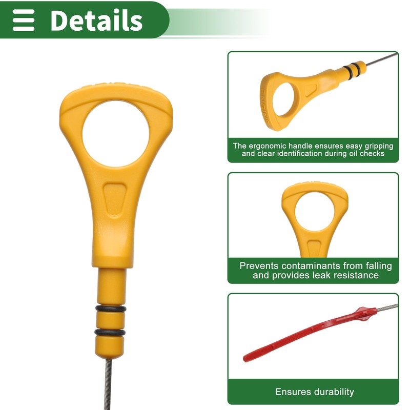 X AUTOHAUX Oil Dipstick Oil Level Dip Stick No.266112F700 for