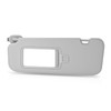 Grey Left Driver Side Sun Visor with Mirror Compatible with