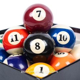 Empire USA Billiard Economy Balls Set, 2-1/4 Inch(2.25-Inch) American Standard