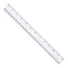 Leoncito 25 Reglas De 30 Cm Plastico Transparente Escolar Semi
