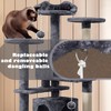 Yaheetech 54in Cat Tree, Multi-Level Cat Tower with Spacious Kitten-ear