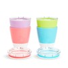 Munchkin Munchkin Splash Toddler Cups with Training Lids, 7 Oz,