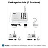 Wuloo Intercoms Wireless for Home 5280 Feet Range 10 Channel