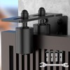 YogePote Heavy Duty Slide Gate Roller Guide with Steel L