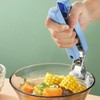 Pack of 2 Blue Anti-scald Clips, Bowl Clips, Non-Slip Clips,