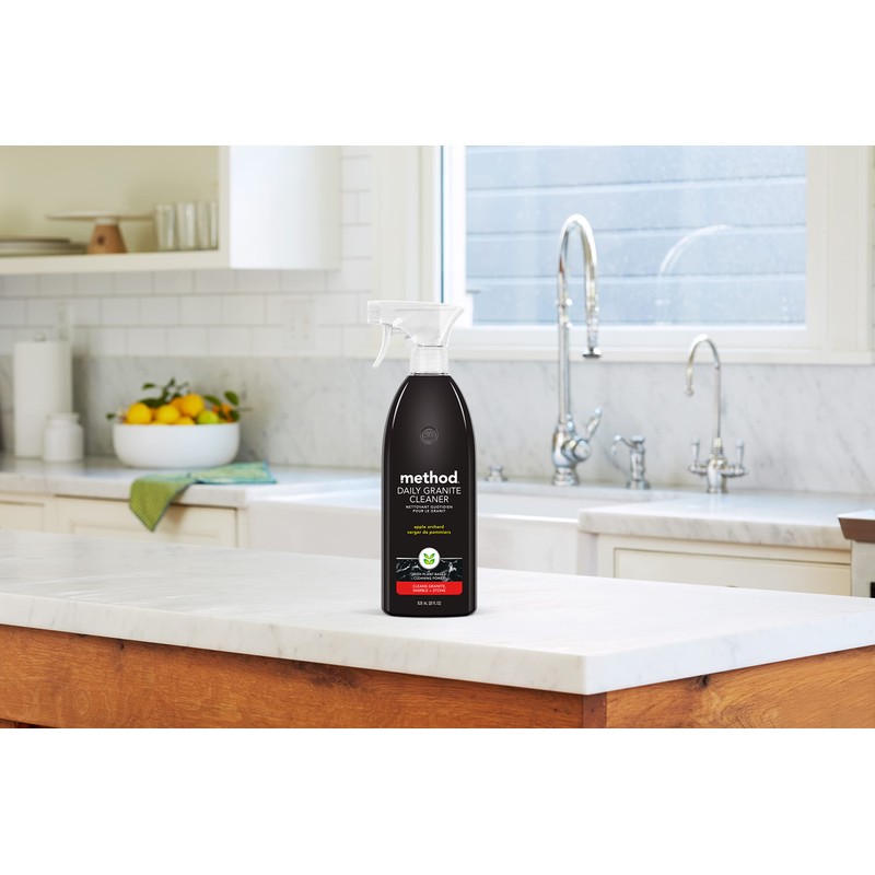 Method Daily Granite Cleaner Spray, Apple Orchard, Cleaning Agent for