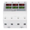 Over Under Voltage Protector 80A 3 Phase Auto Reset Voltage