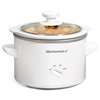 Elite Gourmet MST-250XW Electric Slow Cooker Ceramic Pot Adjustable Temp,