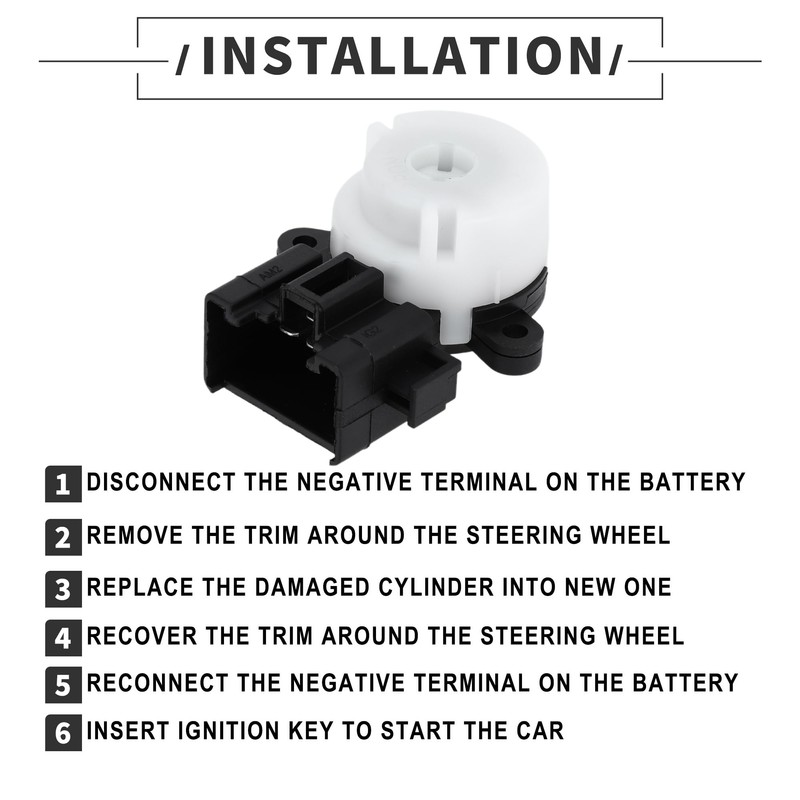 Motoforti Ignition Starter Switch, Ignition Key Switch Starter, for Toyota