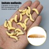 FUNANASUN 30 pcs Würmer zum Angeln, Künstliche Köder Würmer Fisch