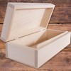 Rectangular Oblong Wooden Box to Decorate | 24 x 11.5