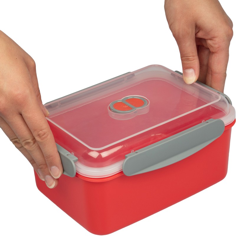 Microwave Vegetable Steamer Containers- 3 Pack Reusable Food Storage Large,