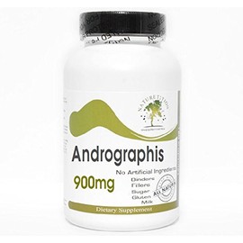 Andrographis 900mg ~ 200 Capsules - No Additives ~ Naturetition Supplements