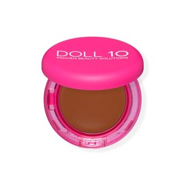 Doll 10 Peptide Bounce Balm Foundation™ – Hydrating, Age-Defying Foundation for Older Women, All Skin Types – Vegan, Clean, Natural, Medium Buildable Coverage, Blurs Fine Lines - [Deep/Rich]