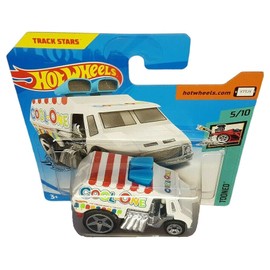 Hot Wheels - Cool-One - Tooned 5/10 - GHD44 - Short Card - Ice Cream Bars & Treats - Track Stars - Mattel 2020