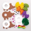 Baker Ross AW938 Animal Hedgehog Pom Kits, Arts and Crafts