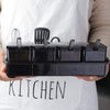 V·RESOURCING [ New Version Elegant Black Seasoning Box, 4 Pieces