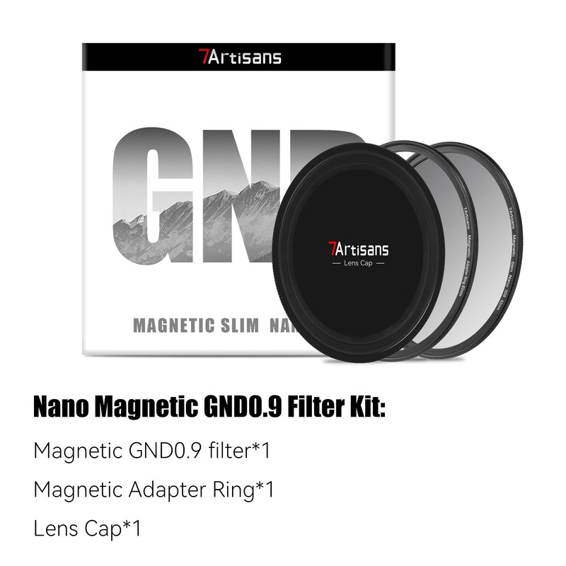 7artisans Nano Magnetic Filter UV Filter ND Light Reduction Filter/CPL