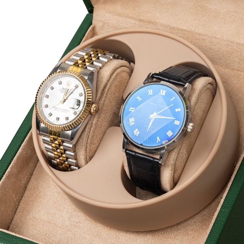 Watch Winder for Automatic Watches,Automatic Watch Winder Box,Double Watch Winder