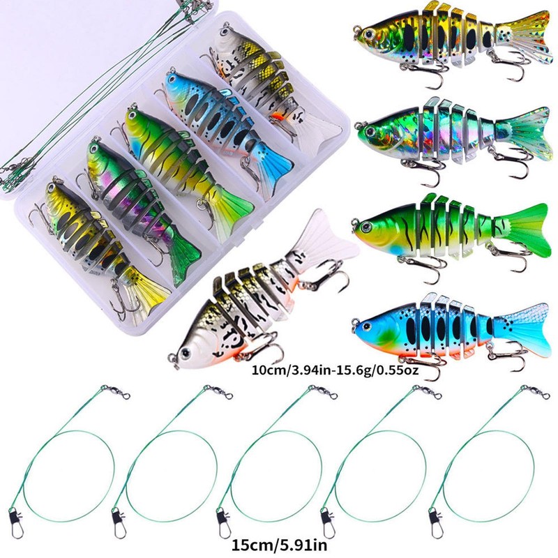 Swim Baits for Bass Fishing - 3D Trout Bait with