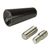 tomzz Audio 1200-006 Universal Aluminium Sport Design Short Rod Antenna