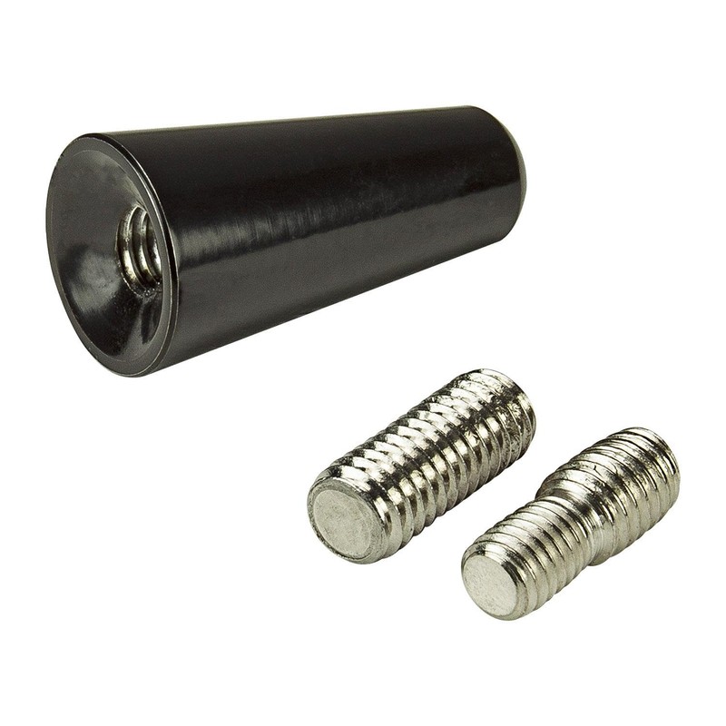 tomzz Audio 1200-006 Universal Aluminium Sport Design Short Rod Antenna