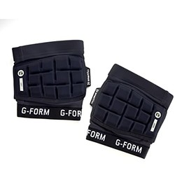 G-Form Unhinged Lacrosse Elbow Pads - Breathable & Flexible Compression Elbow Sleeve - Lightweight Lacrosse Elbow Pads - Black, Adult XL