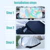 Andiwa Sun Protection Car Windscreen, Car Windscreen Sun Visor, Car