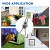 8PCS 1/8 Inches M3 Stainless Steel Wire Rope Cable Clip