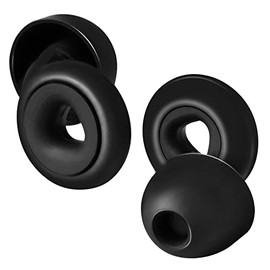 GuDoQi Tapones para Los Oídos, 2 Pares Tapones para Dormir con Reducción de Ruido, Tapones Oídos de Silicona, Lavable y Reutilizable, Antiruido para Dormir, Estudio, Viajar, Nadar, Estudiar
