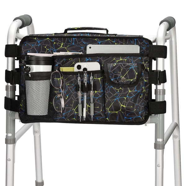supregear Walker Bag for Seniors Folding Walker Accessories Bag (Double