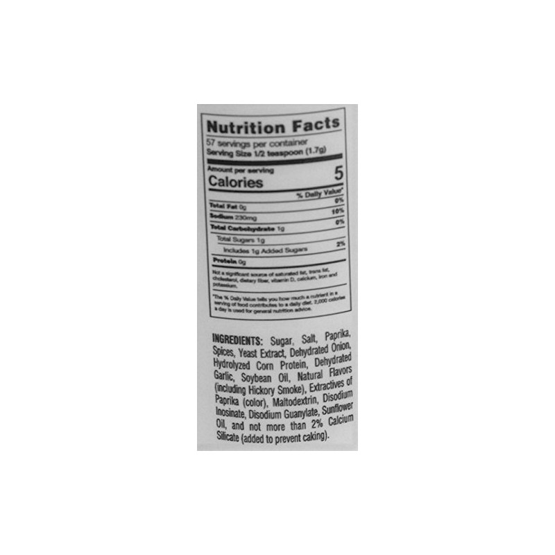 Old Vienna Red Hot Riplets Seasoning, 3.45 Ounce, Made With