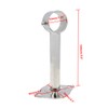 Rannb Ceiling-Mount Bracket Wardrobe Pipe Bracket Rod Lever Support Holder