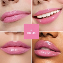 Oulac Moisture Tinted Lipstick,Juicy Lipstick Glossy Finish,Light Weight Feeling,Damask Rose Essential Oil Scent,